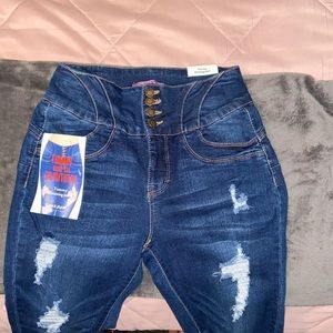 Tummy control jean denim